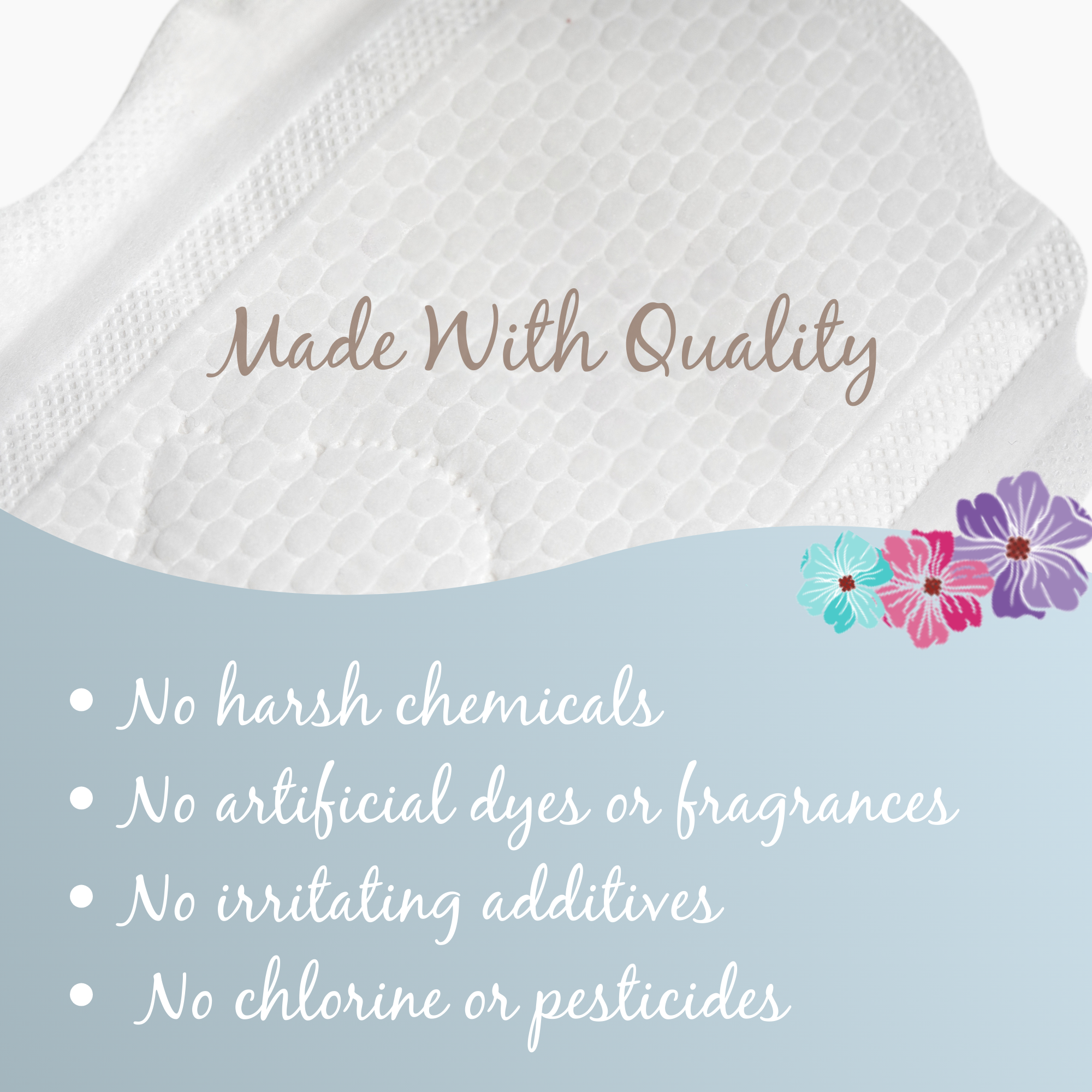 Maeves Super Pads + Wings | 20ct | Ultra-Thin, Organic, Renewable, Silky Smooth & Chemical-Free Protection