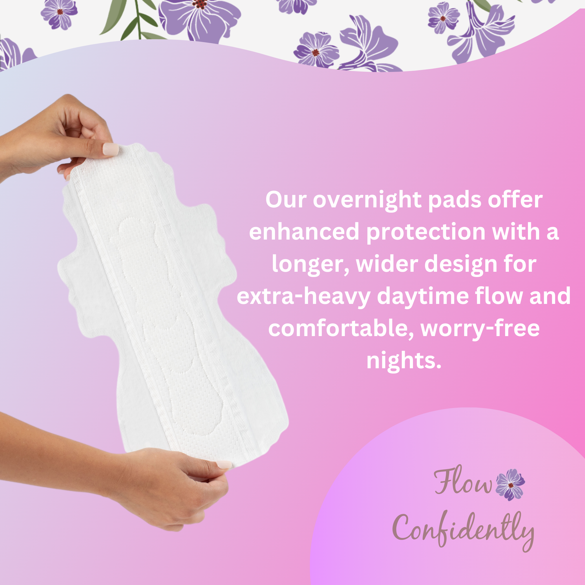 Extra Heavy Flow Bundle| 32ct |Organic Pads